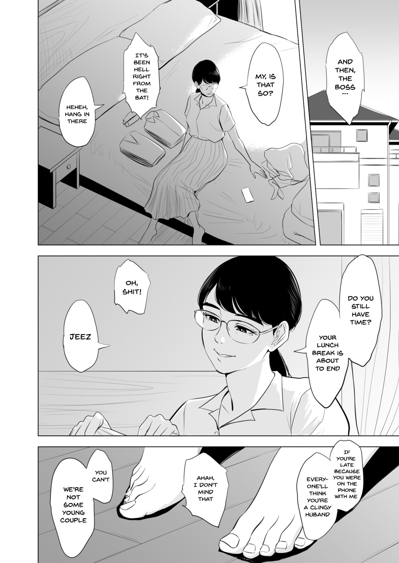 Hentai Manga Comic-A Sex Life To Be Content With ~The Plain Glasses Wearing Wife I Was Aiming For~-Read-5